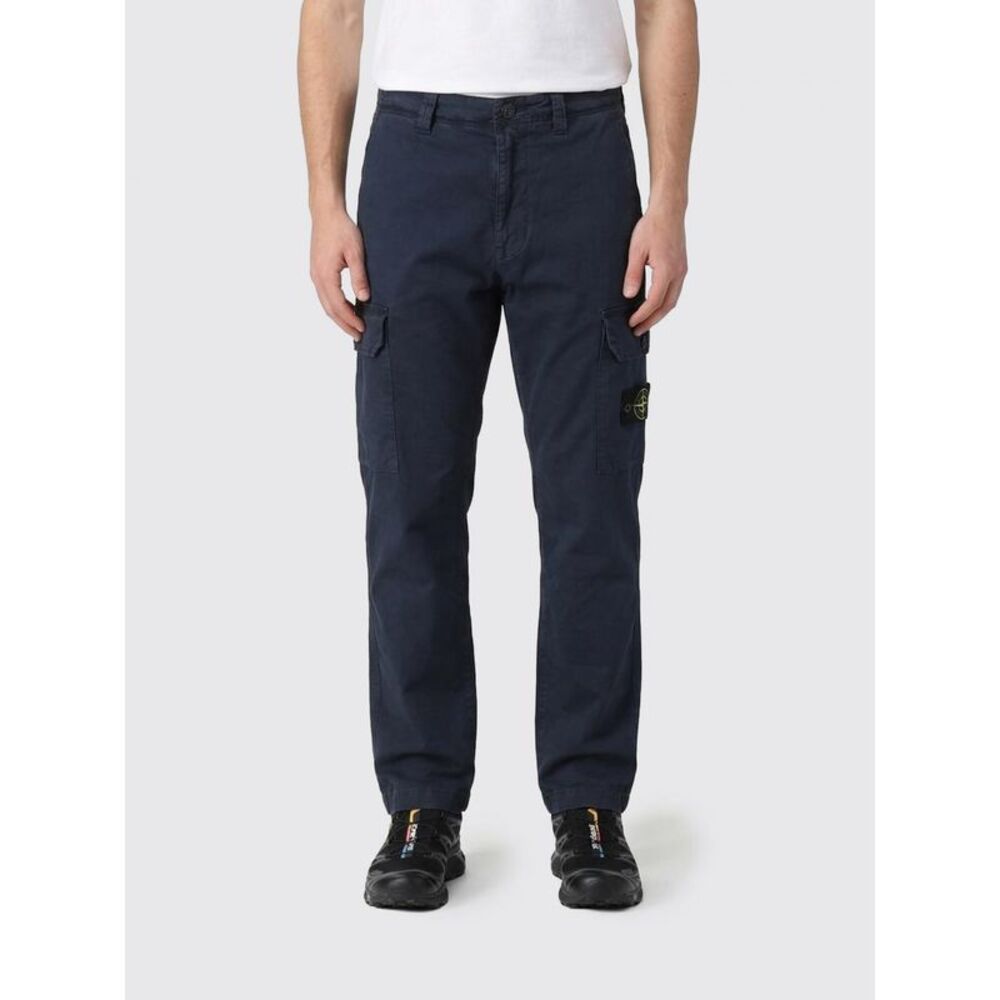 Stone Island Pants Men Navy